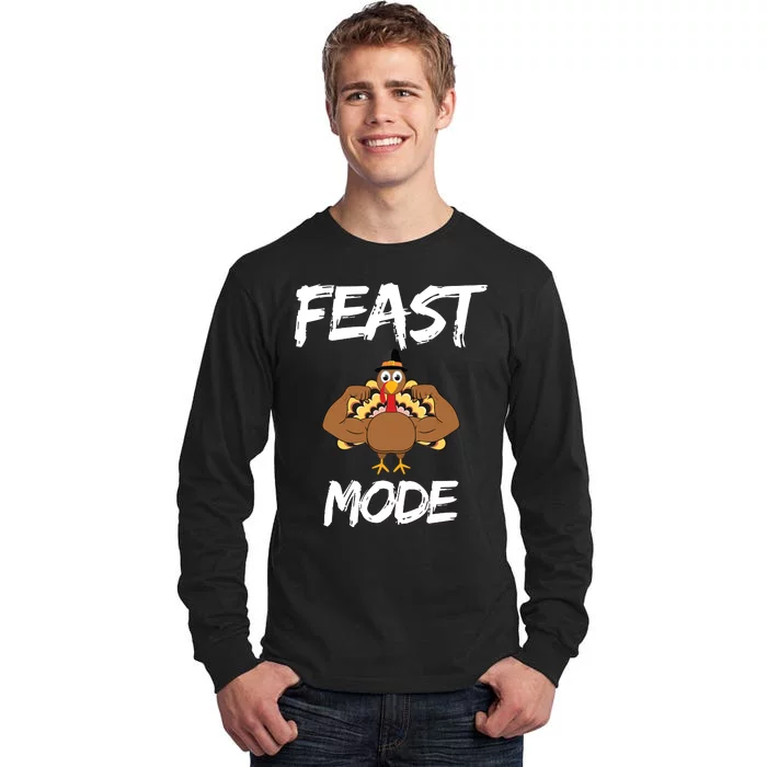 Feast Mode Thanksgiving Turkey Biceps Tall Long Sleeve T-Shirt