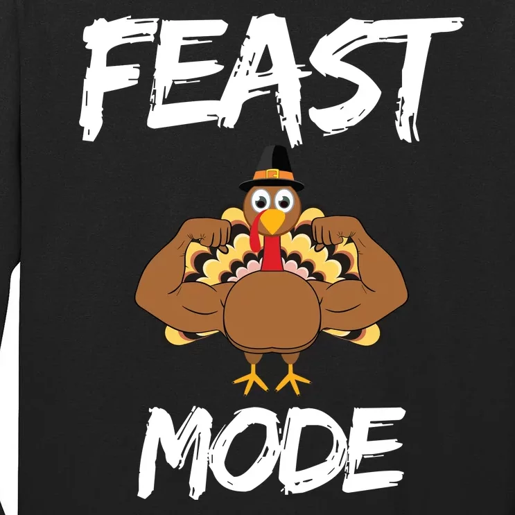 Feast Mode Thanksgiving Turkey Biceps Tall Long Sleeve T-Shirt