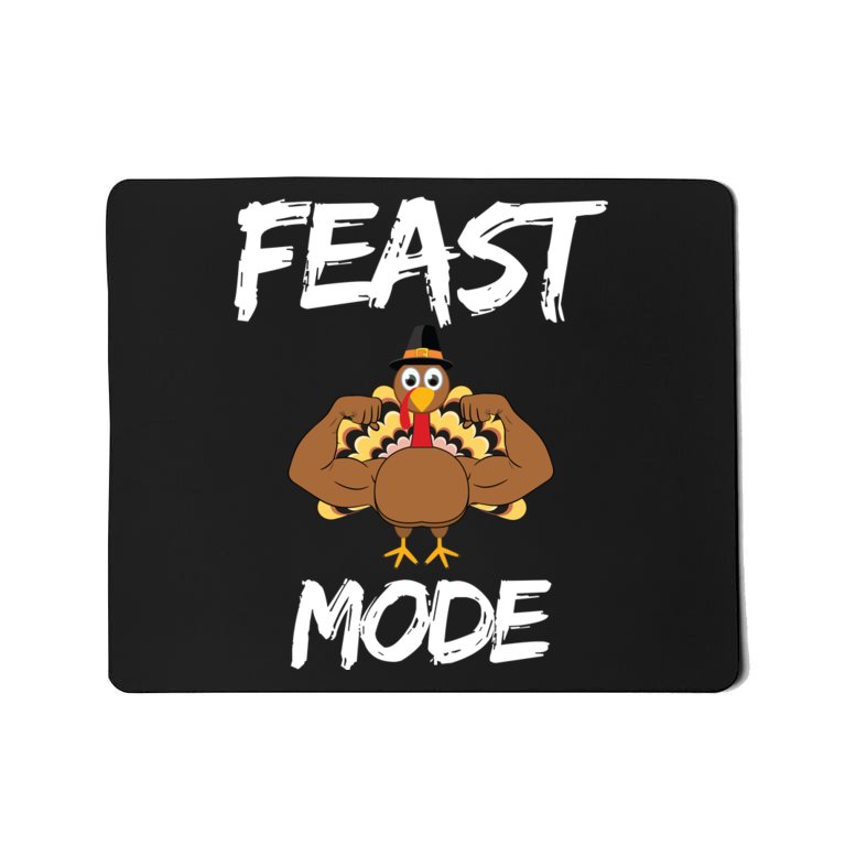 Feast Mode Thanksgiving Turkey Biceps Mousepad
