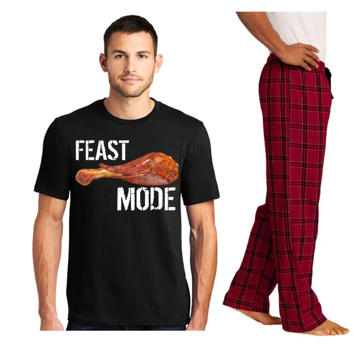 Feast Mode Thanksgiving Turkey Leg Pajama Set