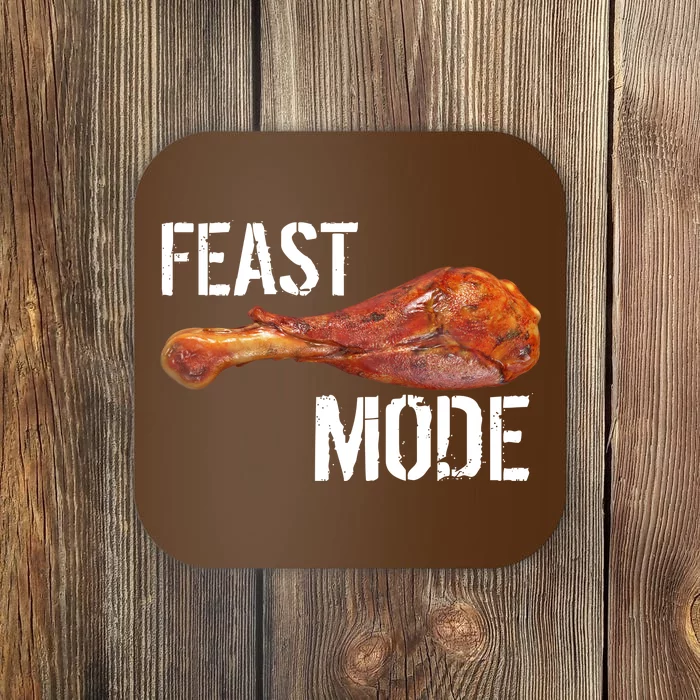 Feast Mode Thanksgiving Turkey Leg Coaster