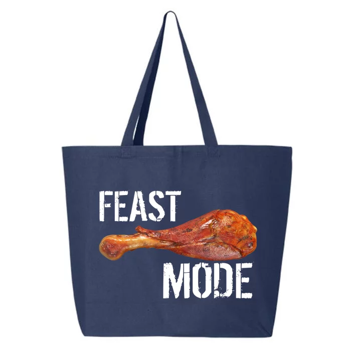 Feast Mode Thanksgiving Turkey Leg 25L Jumbo Tote