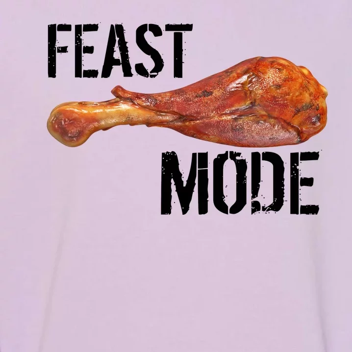 Feast Mode Thanksgiving Turkey Leg Garment-Dyed Sweatshirt