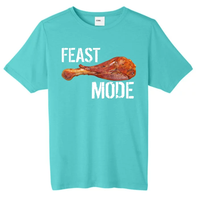 Feast Mode Thanksgiving Turkey Leg ChromaSoft Performance T-Shirt