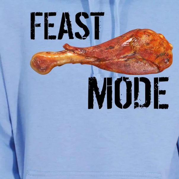 Feast Mode Thanksgiving Turkey Leg Unisex Surf Hoodie