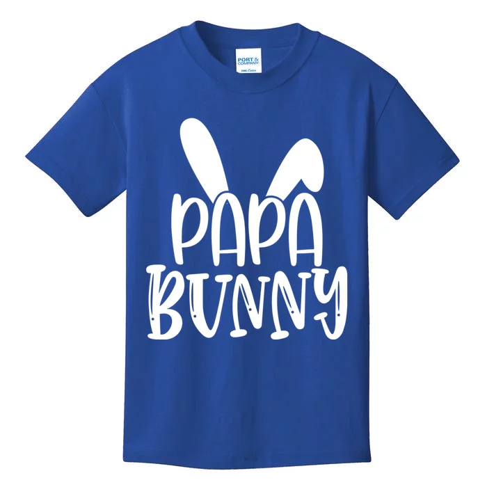 Family Easter Bunny Dad Daddy Happy Easter Papa Bunny Gift Kids T-Shirt