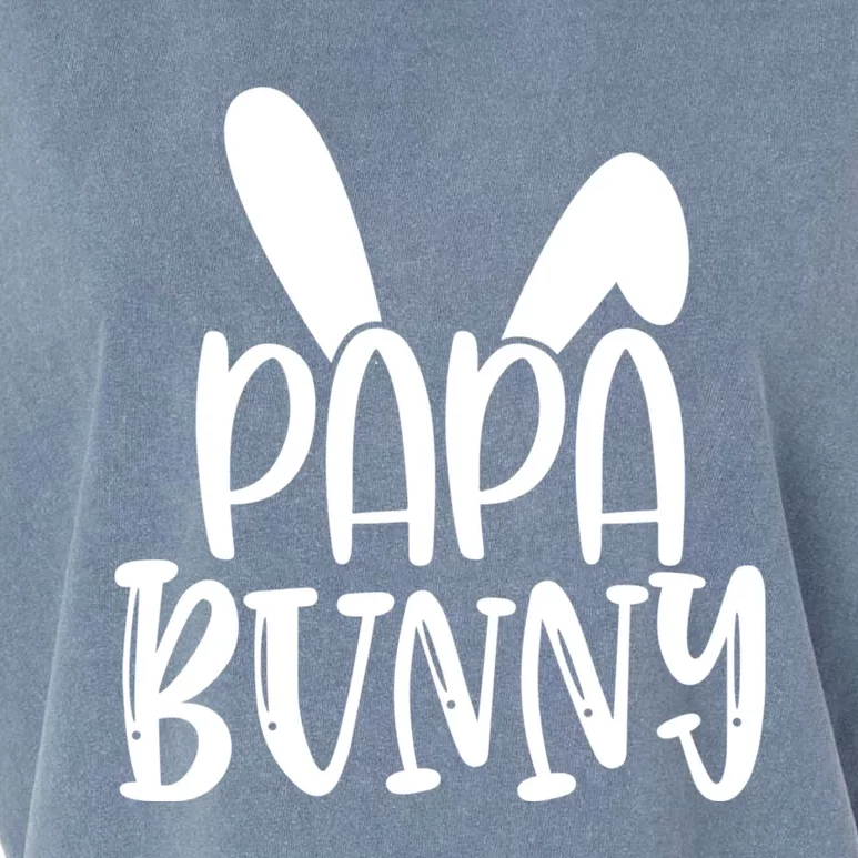 Family Easter Bunny Dad Daddy Happy Easter Papa Bunny Gift Garment-Dyed Women's Muscle Tee