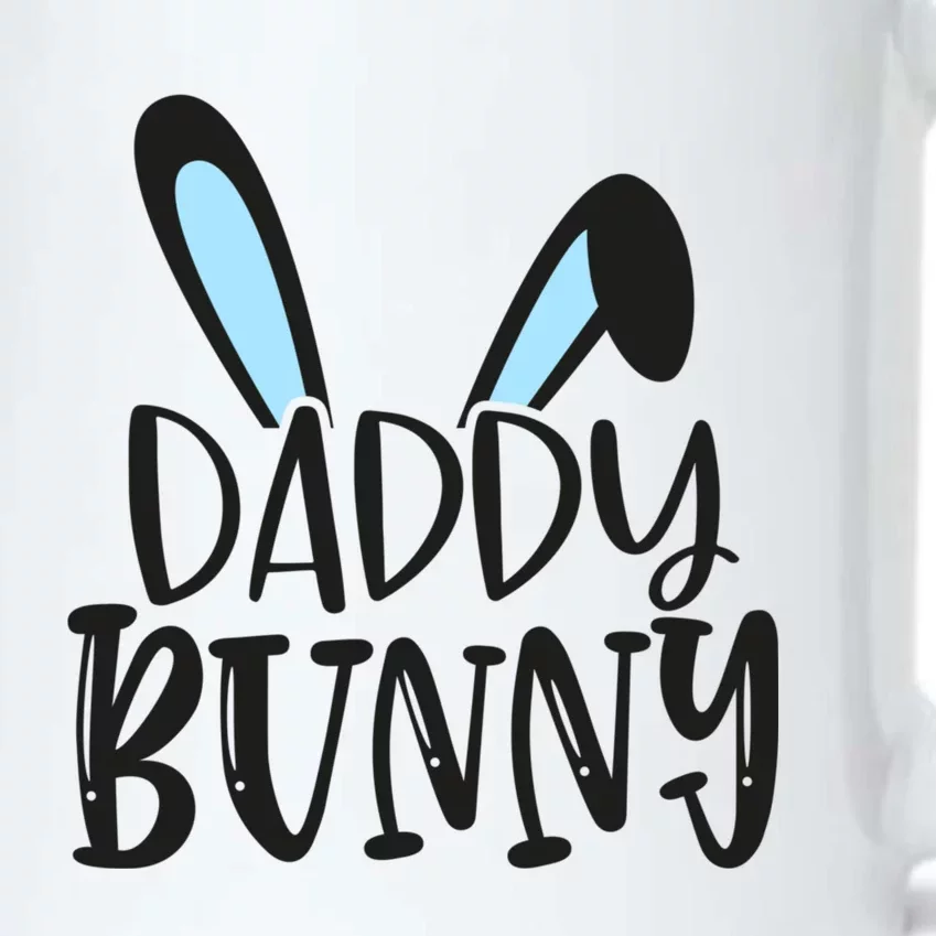 Family Easter Bunny Dad Papa Happy Easter Daddy Bunny Gift Black Color Changing Mug