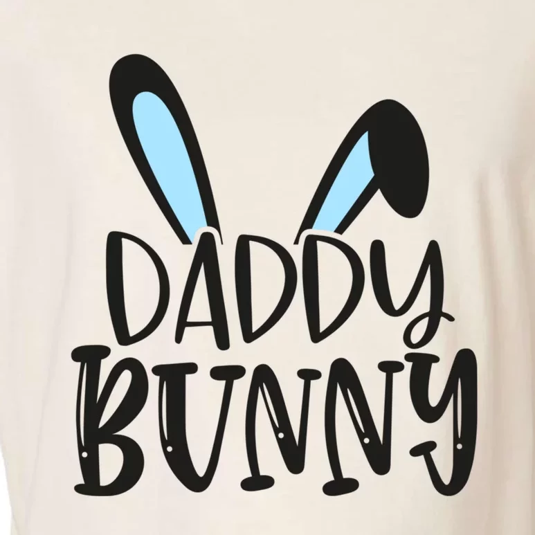 Family Easter Bunny Dad Papa Happy Easter Daddy Bunny Gift Garment-Dyed Women's Muscle Tee