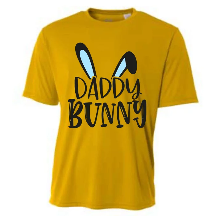 Family Easter Bunny Dad Papa Happy Easter Daddy Bunny Gift Cooling Performance Crew T-Shirt