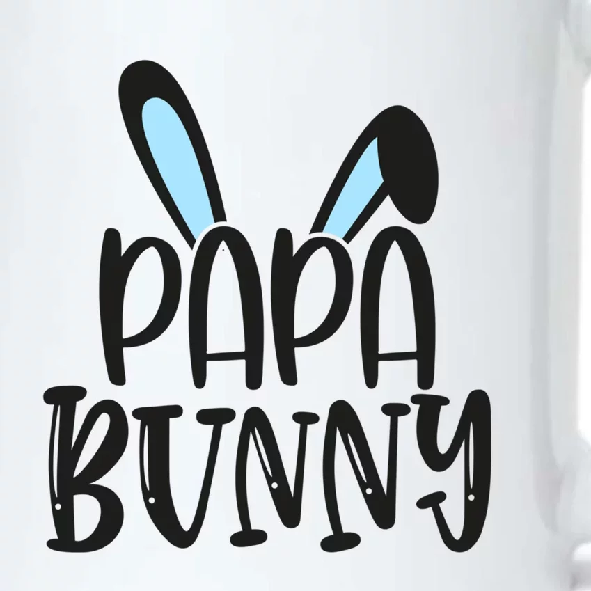 Family Easter Bunny Dad Daddy Happy Easter Papa Bunny Funny Gift Black Color Changing Mug