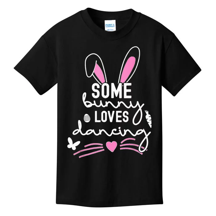 Funny Easter Bunny Ears Dancing Dance Lover Pun Kids T-Shirt