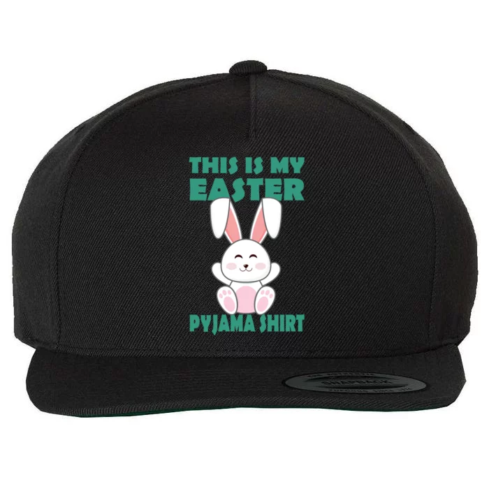 Funny Easter Bunny This Is My Easter Pyjama Cool Gift Wool Snapback Cap