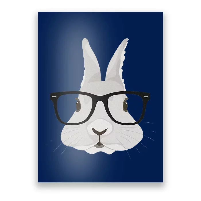 Funny Easter Bunny Cute Cool Easter Bunny Poster