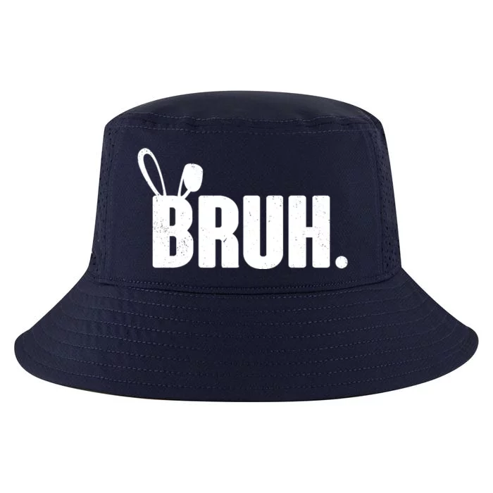 Funny Easter Bruh Bunny Rabbit Ears Cool Comfort Performance Bucket Hat