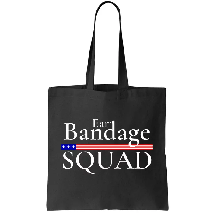 Funny Ear Bandage Squad Tote Bag