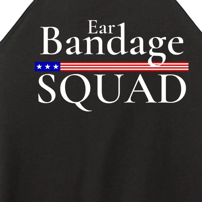 Funny Ear Bandage Squad Women’s Perfect Tri Rocker Tank