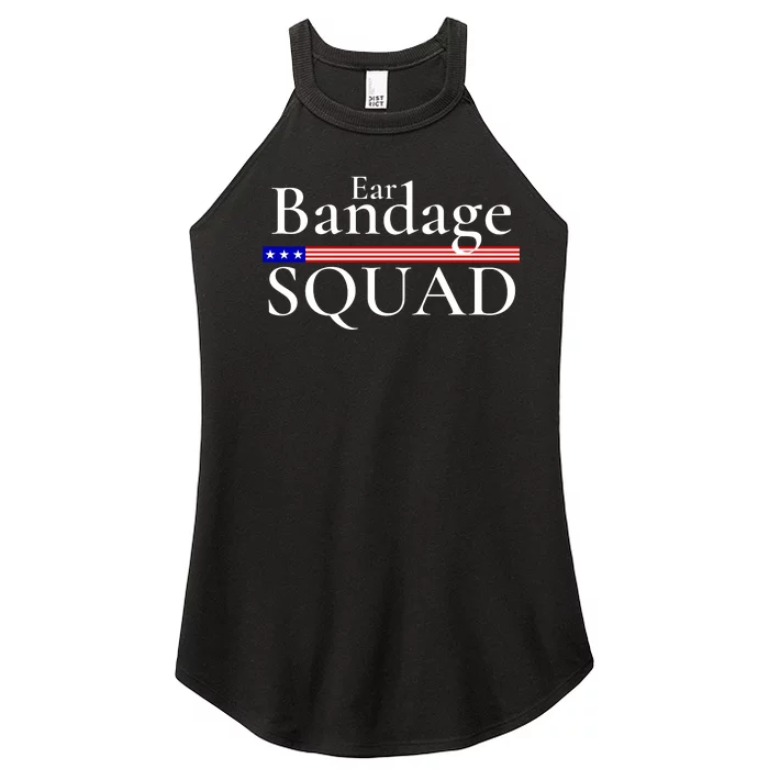 Funny Ear Bandage Squad Women’s Perfect Tri Rocker Tank