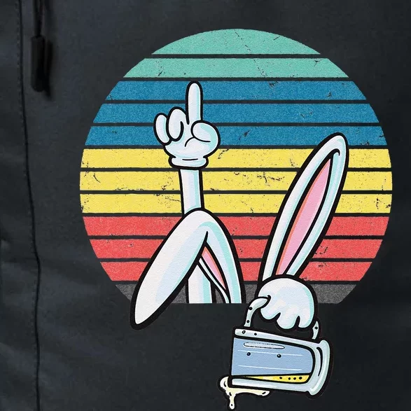 Funny Easter Bunny Drinking Beer Gifts Daily Commute Backpack