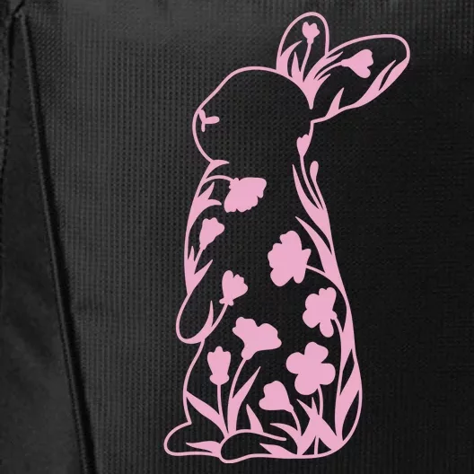 Floral Easter Bunny City Backpack