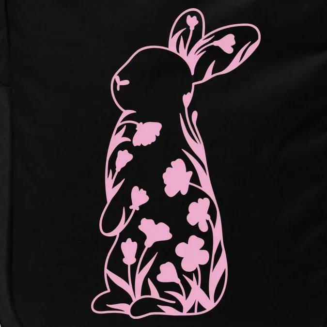 Floral Easter Bunny Impact Tech Backpack