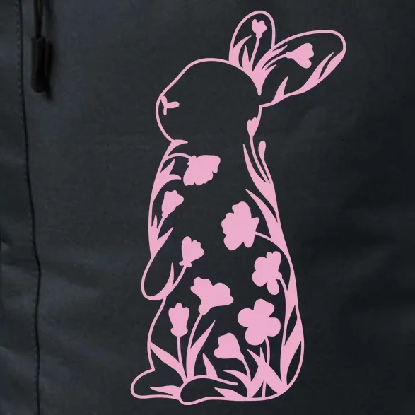 Floral Easter Bunny Daily Commute Backpack