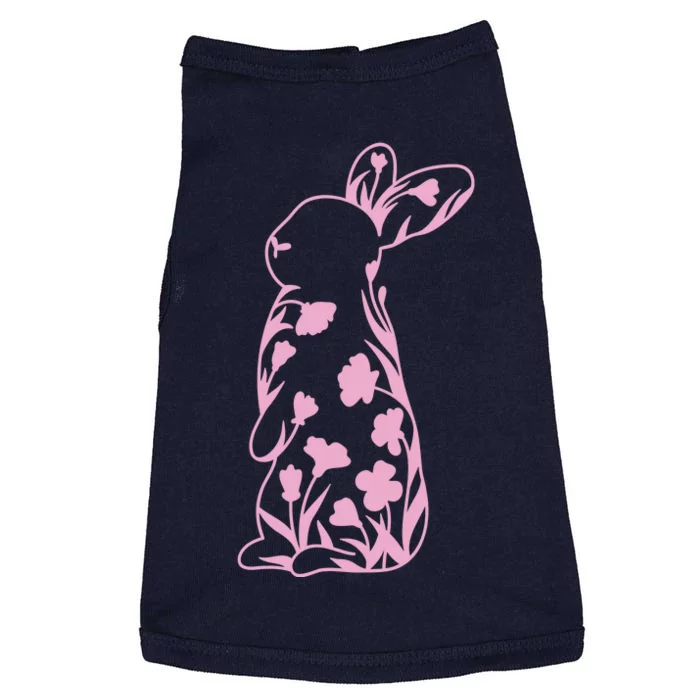 Floral Easter Bunny Doggie Tank