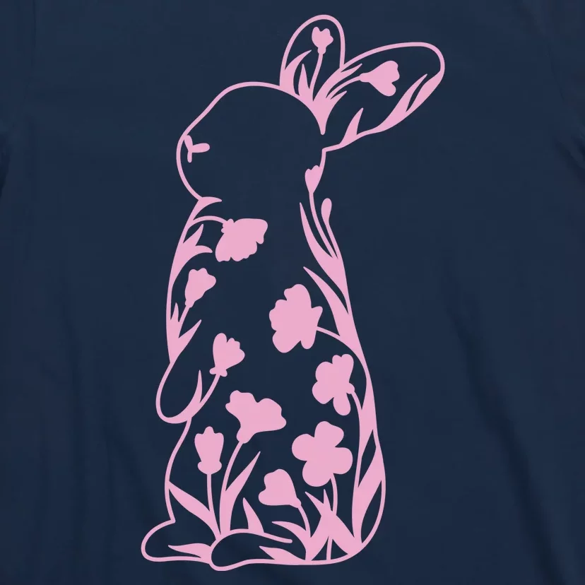 Floral Easter Bunny T-Shirt