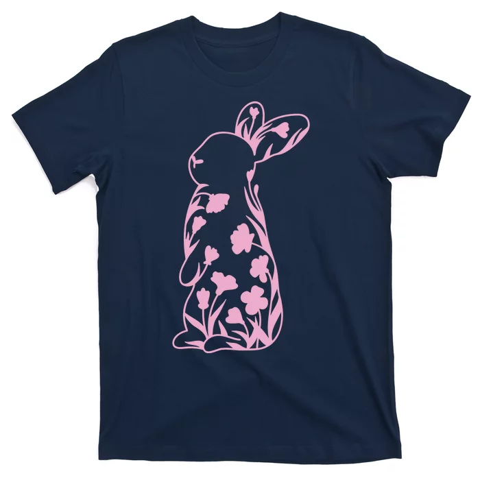 Floral Easter Bunny T-Shirt