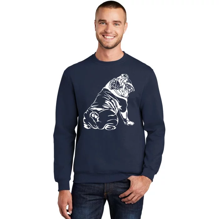 Funny English Bulldog Dog Hund Tee Gift Tall Sweatshirt