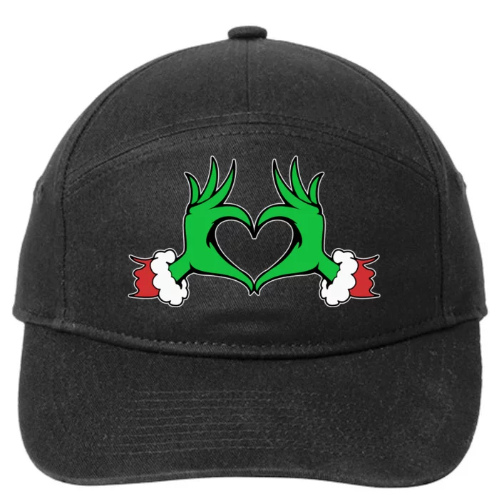 Funny Elf Christmas 7-Panel Snapback Hat