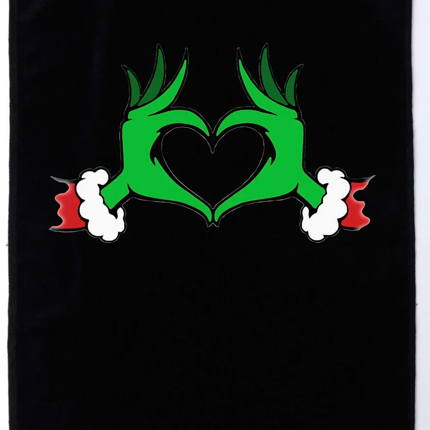 Funny Elf Christmas Platinum Collection Golf Towel