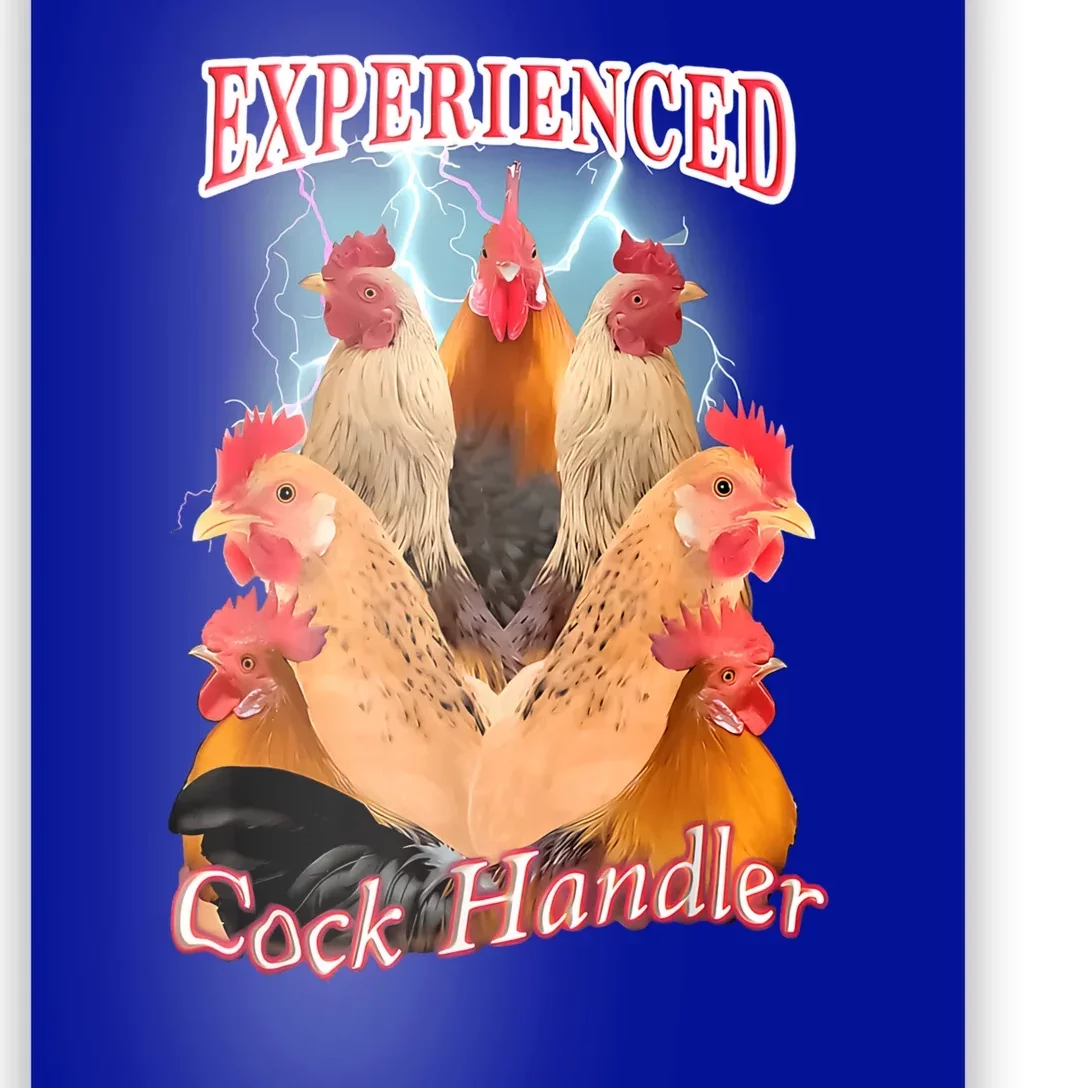 Funny Experienced Cock Handler Poster