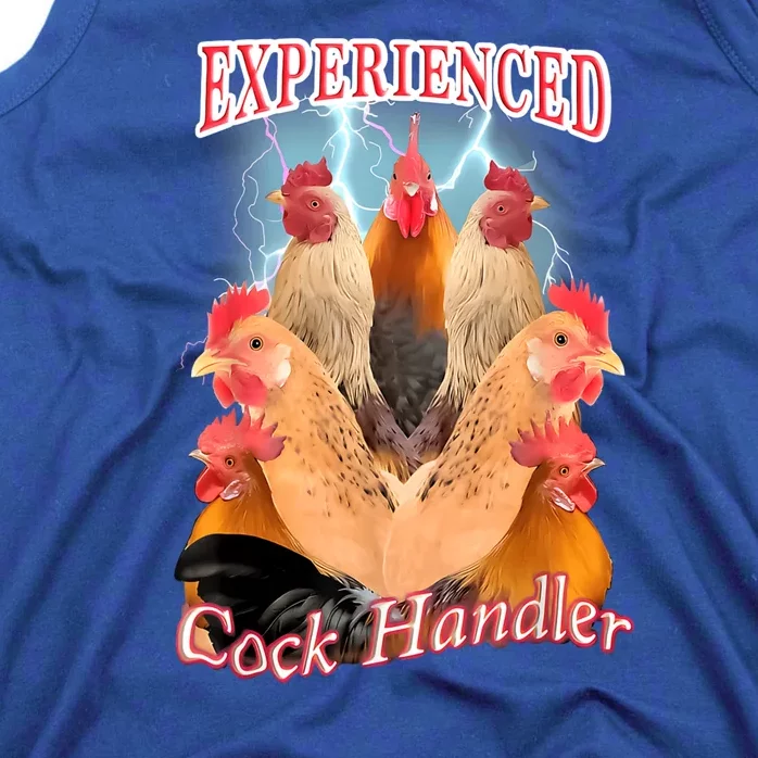 Funny Experienced Cock Handler Tank Top