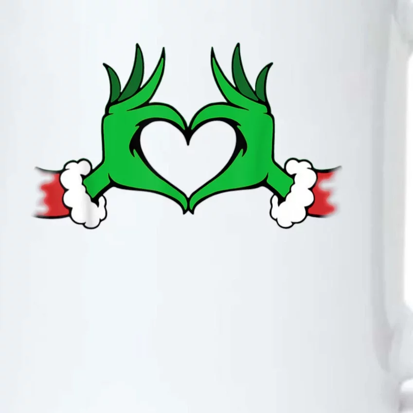 Funny Elf Christmas Black Color Changing Mug