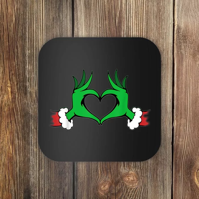 Funny Elf Christmas Coaster