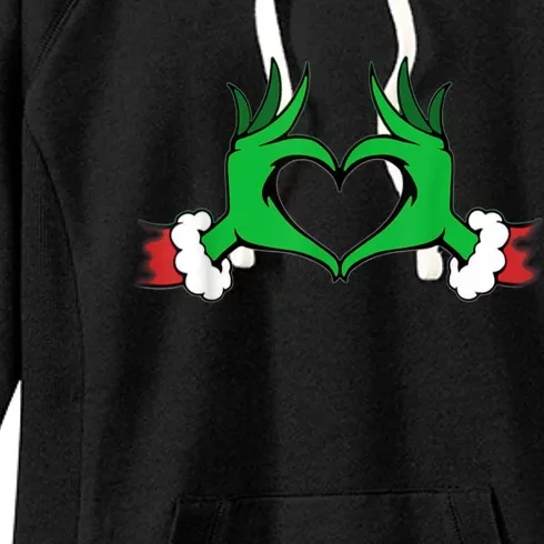 Funny Elf Christmas Women's Fleece Hoodie