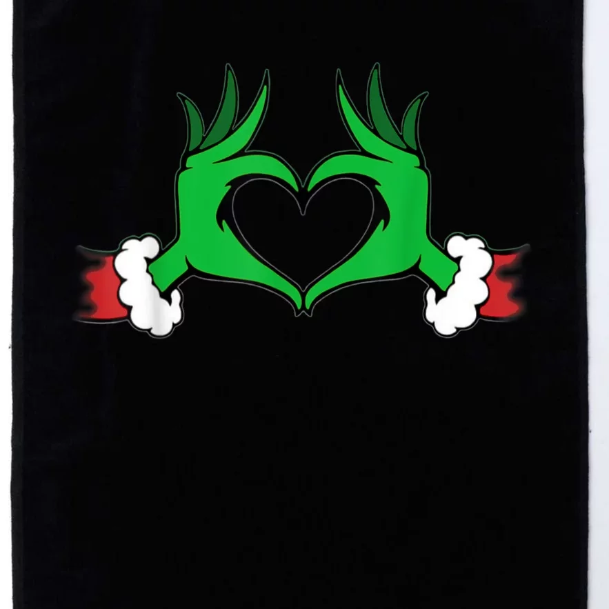 Funny Elf Christmas Platinum Collection Golf Towel