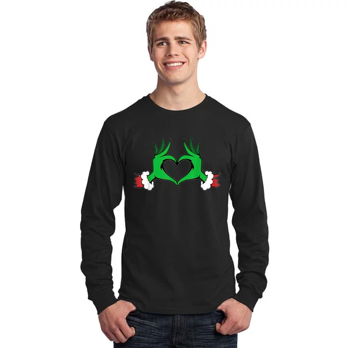 Funny Elf Christmas Tall Long Sleeve T-Shirt