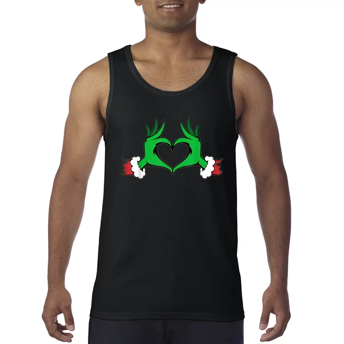 Funny Elf Christmas Tank Top