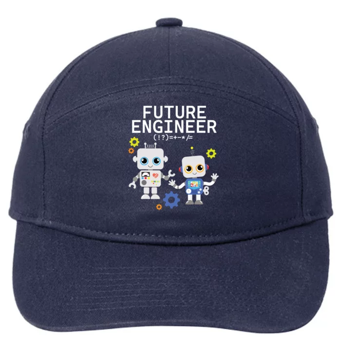 Future Engineer Costume Robot Robotics Adults Kids 7-Panel Snapback Hat