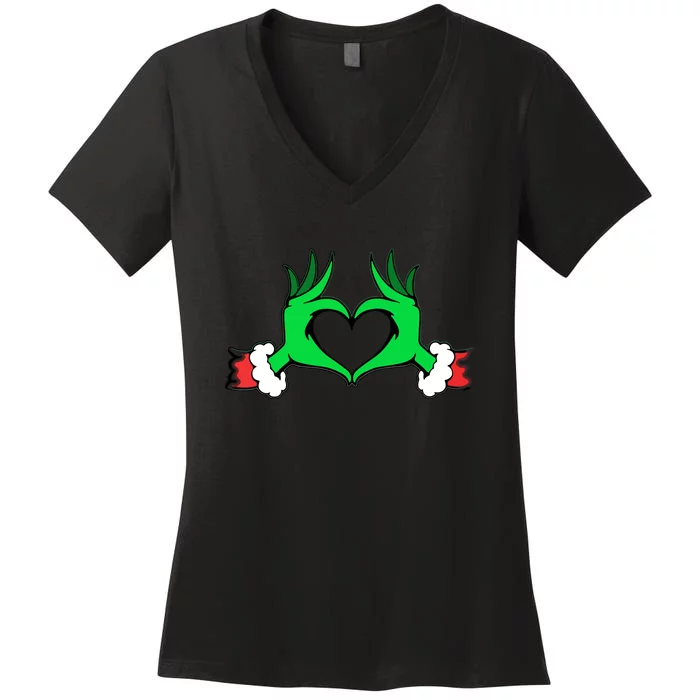 Funny Elf Christmas Best Gift For Man Kids Women's V-Neck T-Shirt