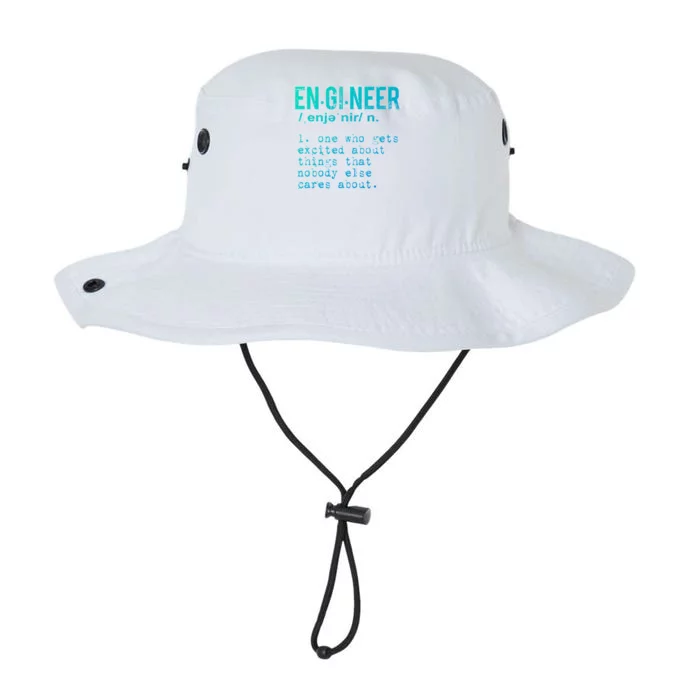 Funny Engineering Cute Gift Engineer Definition Funny Gift Legacy Cool Fit Booney Bucket Hat