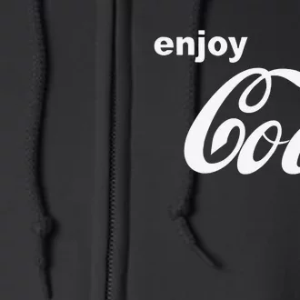 Funny Enjoy Cock Gift Full Zip Hoodie