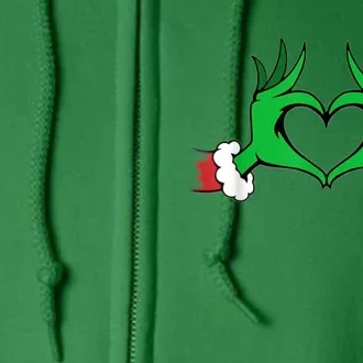 Funny Elf Christmas Full Zip Hoodie