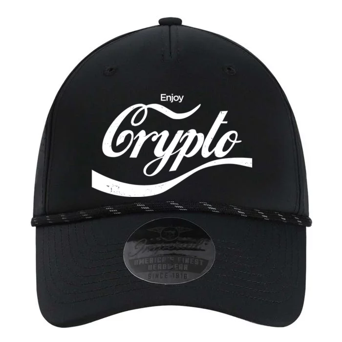 Funny Enjoy Crypto Cola Logo Performance The Dyno Cap