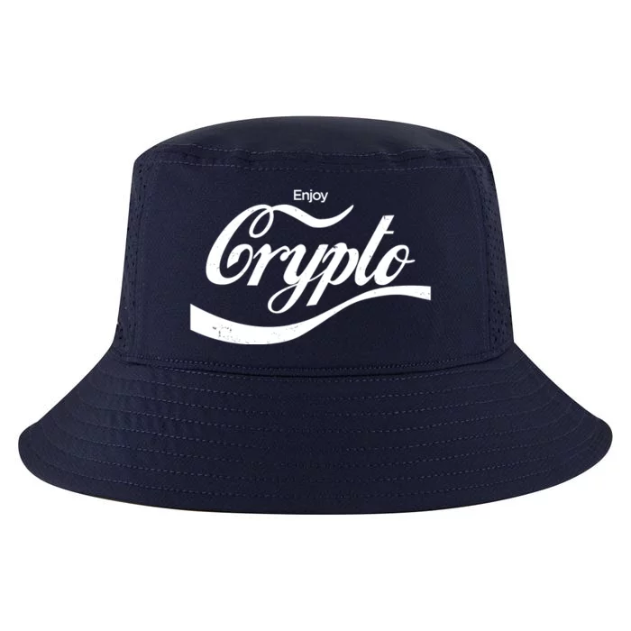 Funny Enjoy Crypto Cola Logo Cool Comfort Performance Bucket Hat