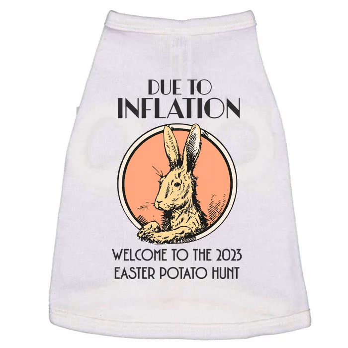 Funny Easter Conservative Egg Inflation Doggie Tank