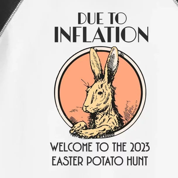 Funny Easter Conservative Egg Inflation Toddler Fine Jersey T-Shirt