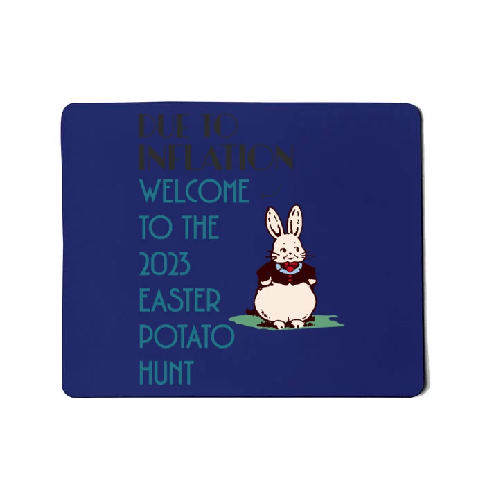 Funny Easter Conservative Egg Inflation Mousepad